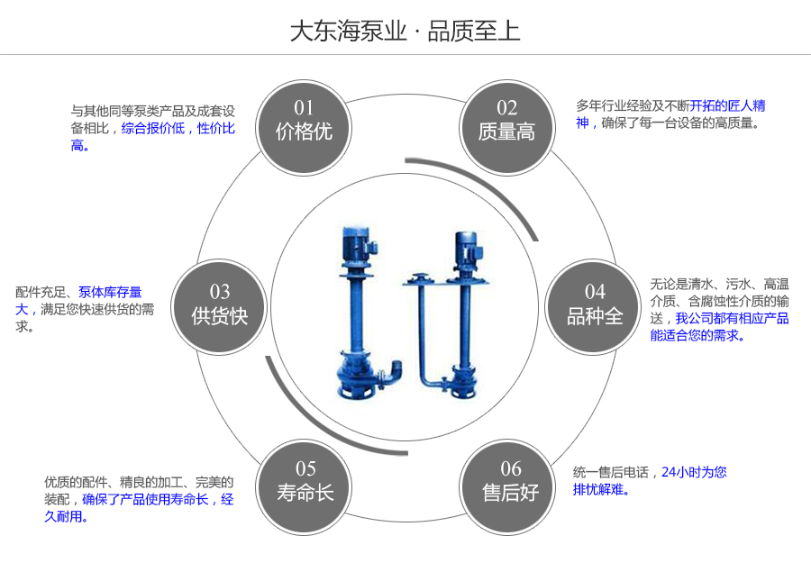大東海泵業(yè)YW型無堵塞液下泵質量保證圖